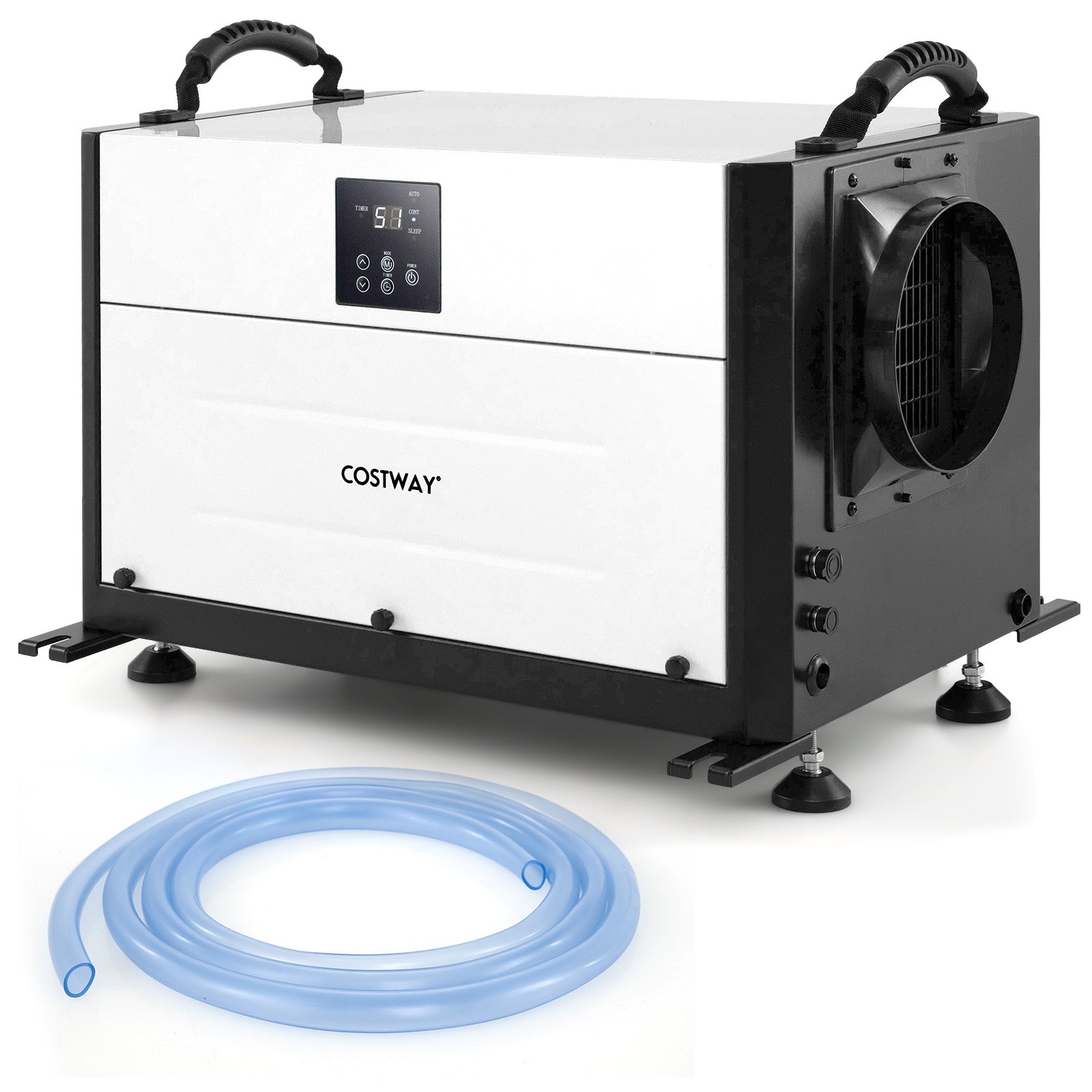 192 Pint Crawl Space Dehumidifier with 3 Modes and 24H Timer-Blue