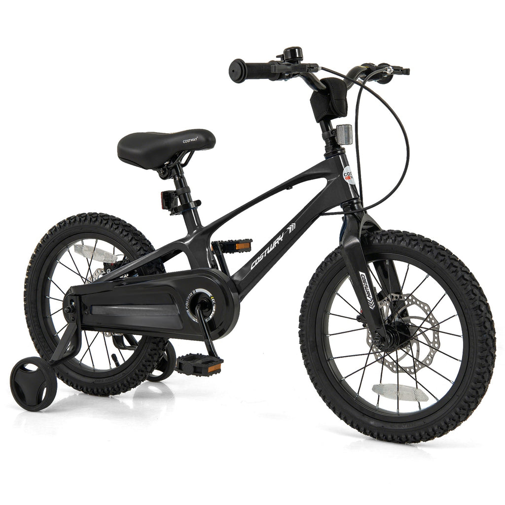 16 Inch Kids Bike Lightweight with 2 Removable Training Wheels for Aged 4-7-16 inches