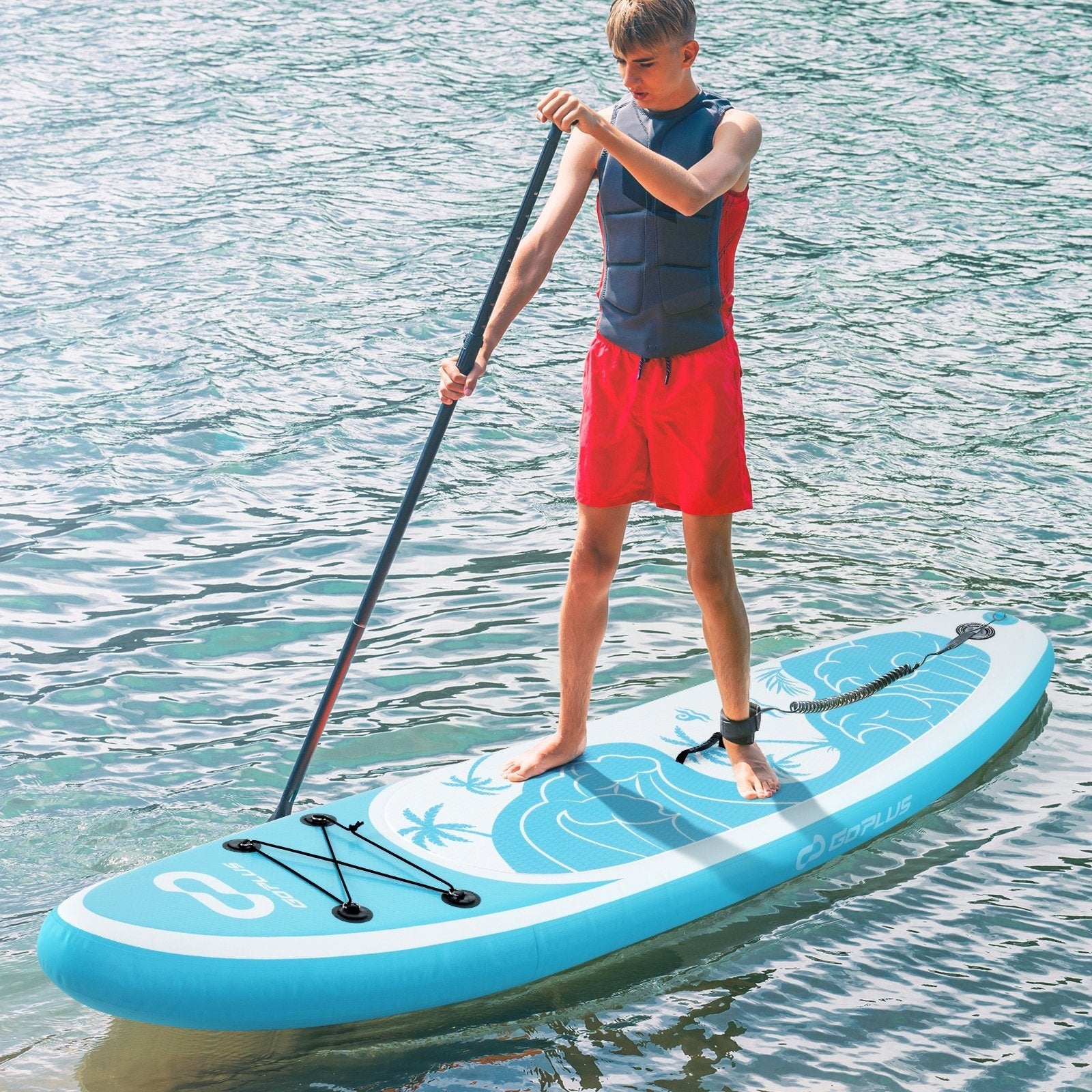 10/11 Feet Inflatable Stand Up Paddle Board with Premium SUP Accessories-S