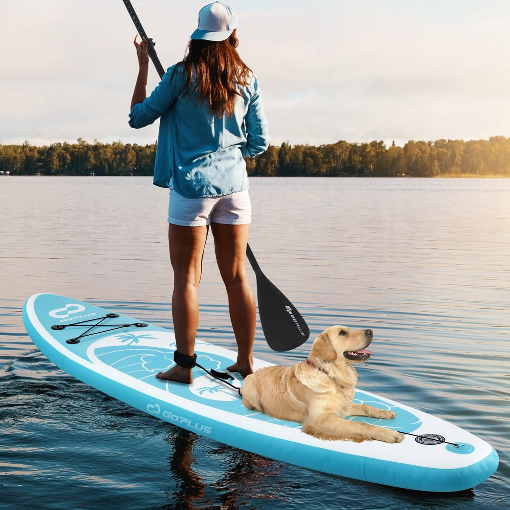 10/11 Feet Inflatable Stand Up Paddle Board with Premium SUP Accessories-S