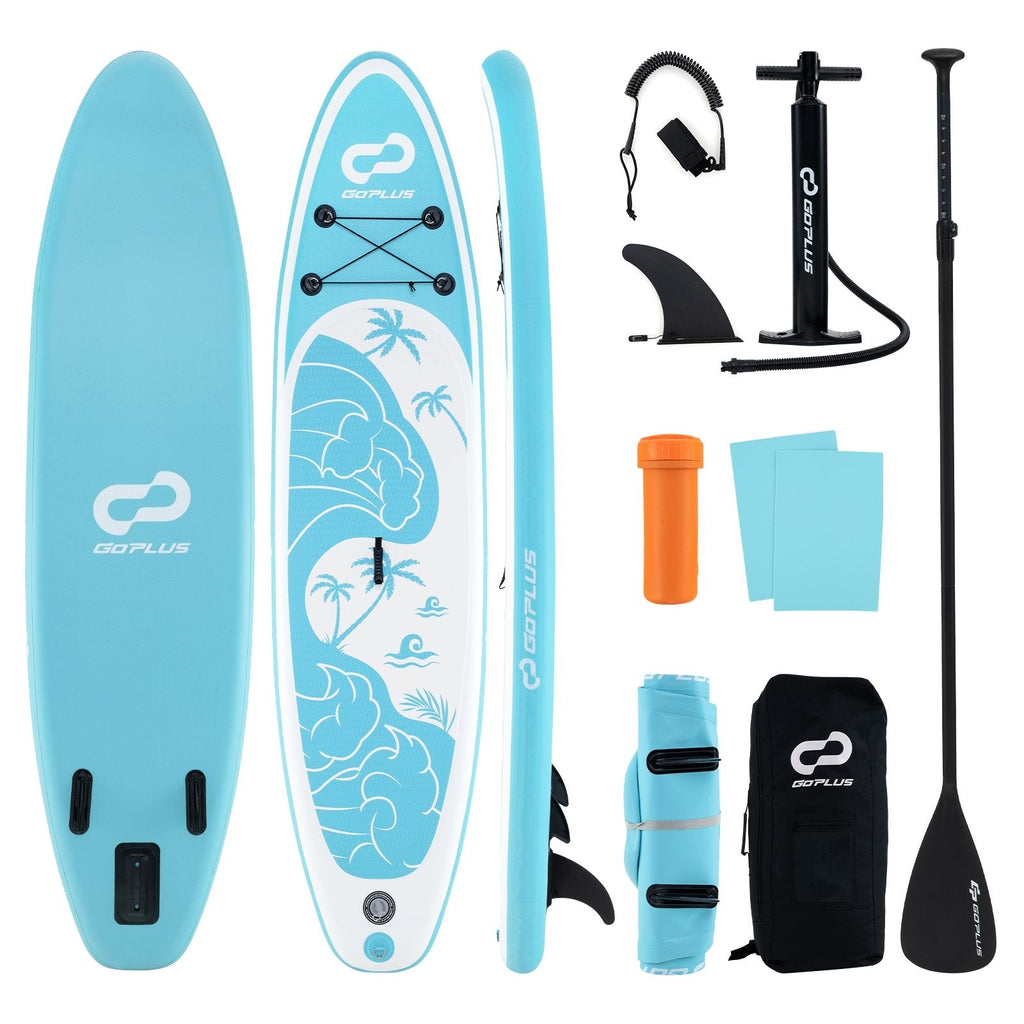 10/11 Feet Inflatable Stand Up Paddle Board with Premium SUP Accessories-S