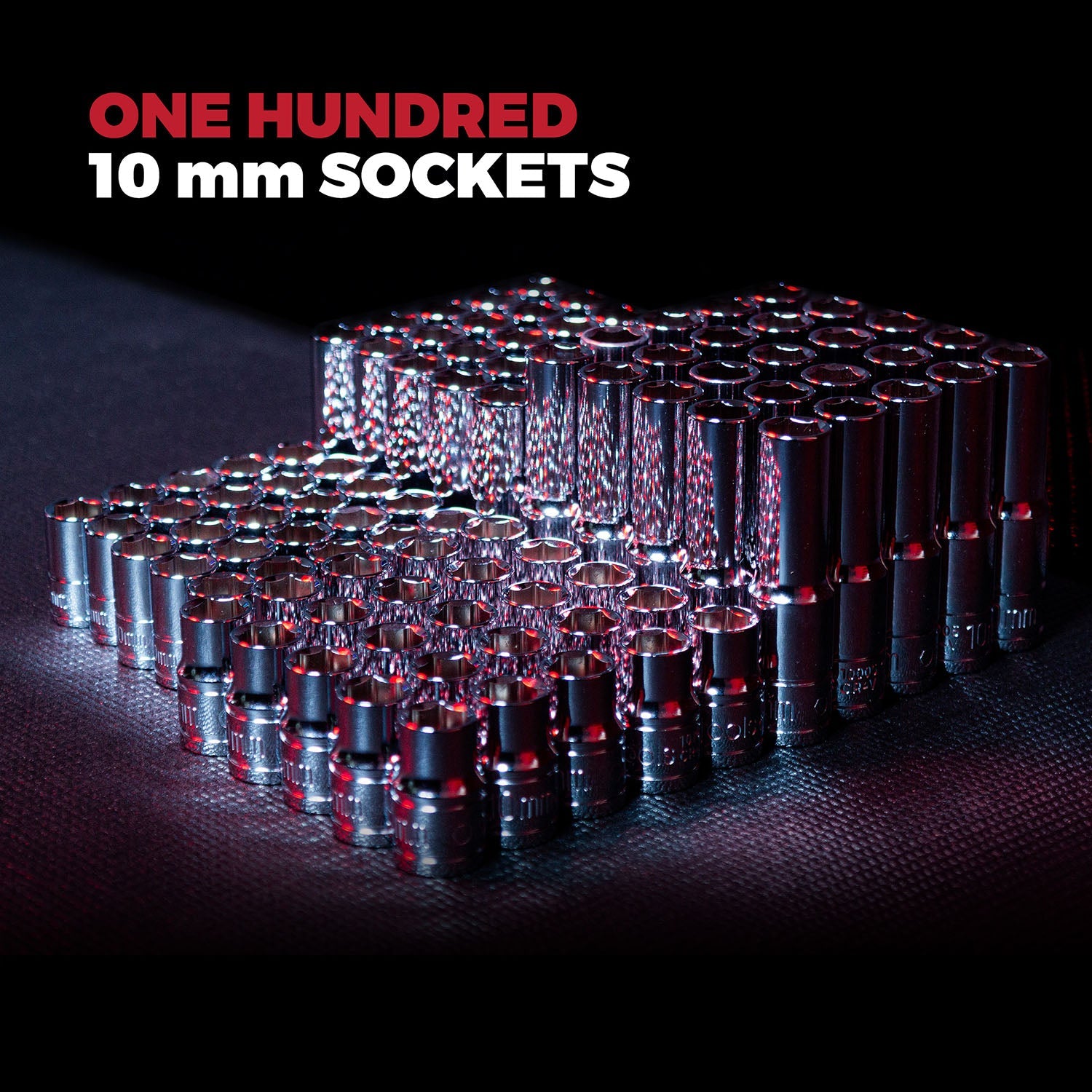 100pc 10 mm Socket Sets