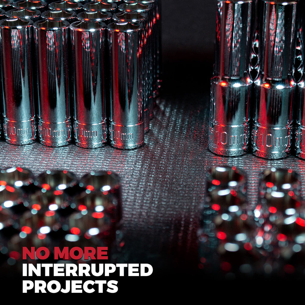 100pc 10 mm Socket Sets