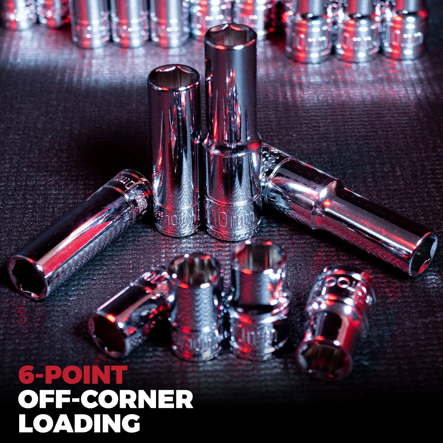 100pc 10 mm Socket Sets