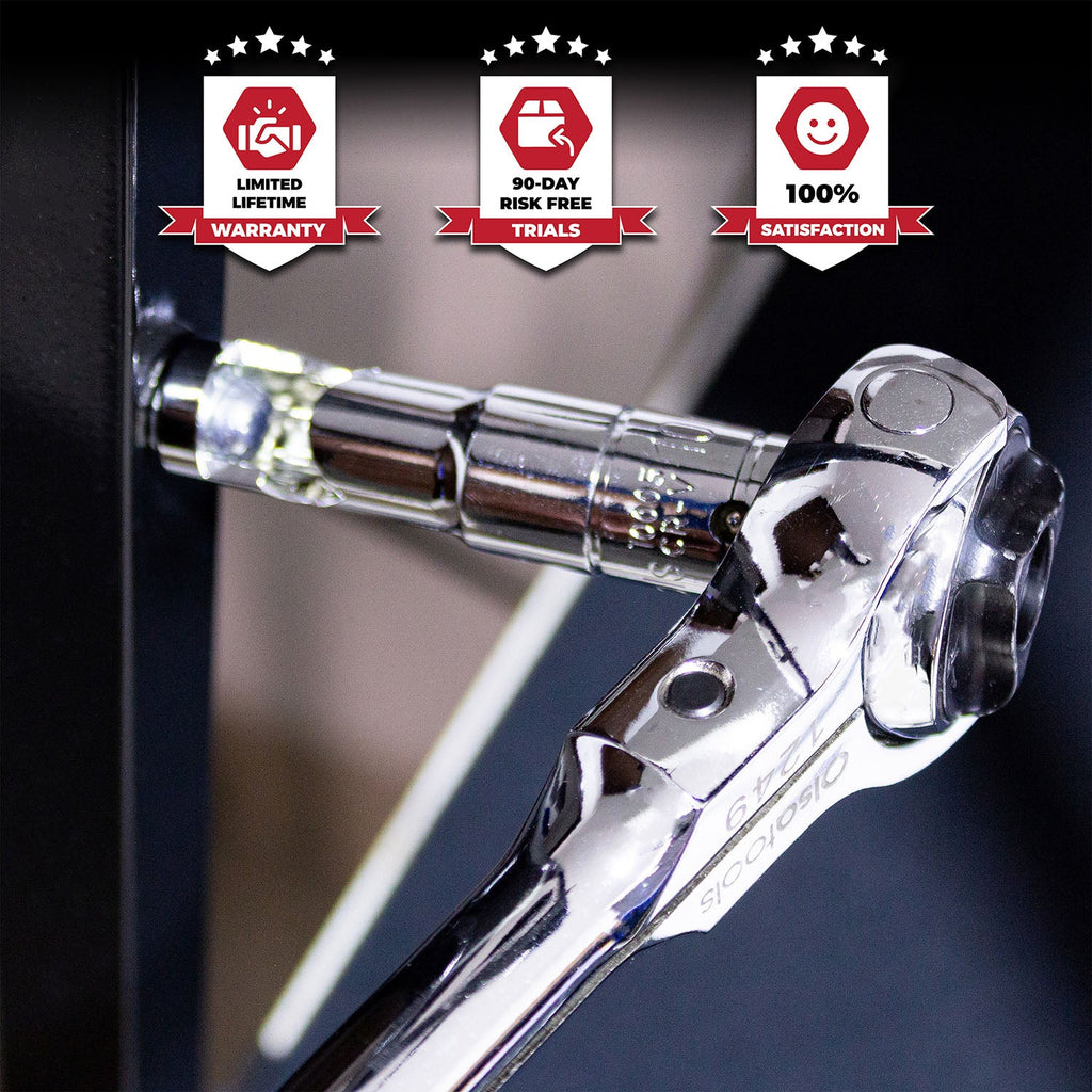 10 mm Socket Bottle Opener Keychain