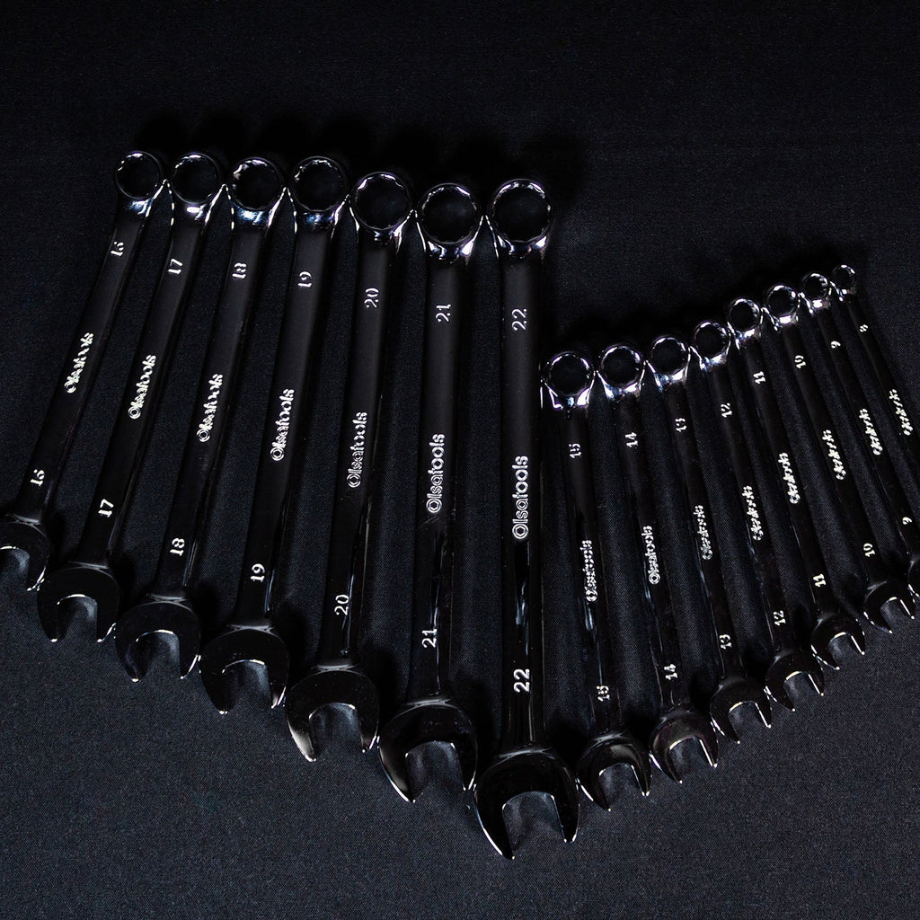 15 Pc Combination Wrench Set | 15-Degree Angle Offset