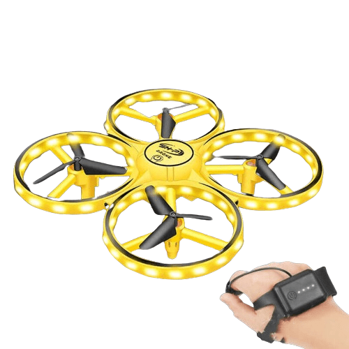2024 New Mini Quadcopter Drone with Smart Watch & Gesture Control for Kids