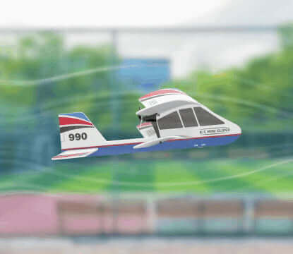 2.4G Glider RC Drone - Hand Throwing Foam Airplane, Electric RC Plane for Boys