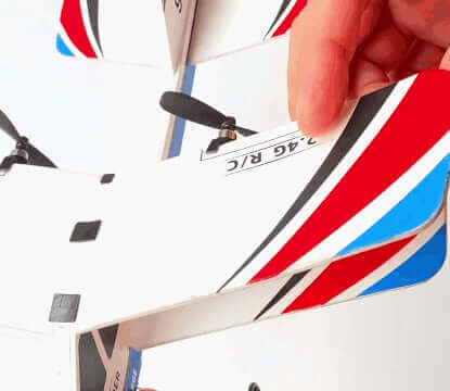 2.4G Glider RC Drone - Hand Throwing Foam Airplane, Electric RC Plane for Boys