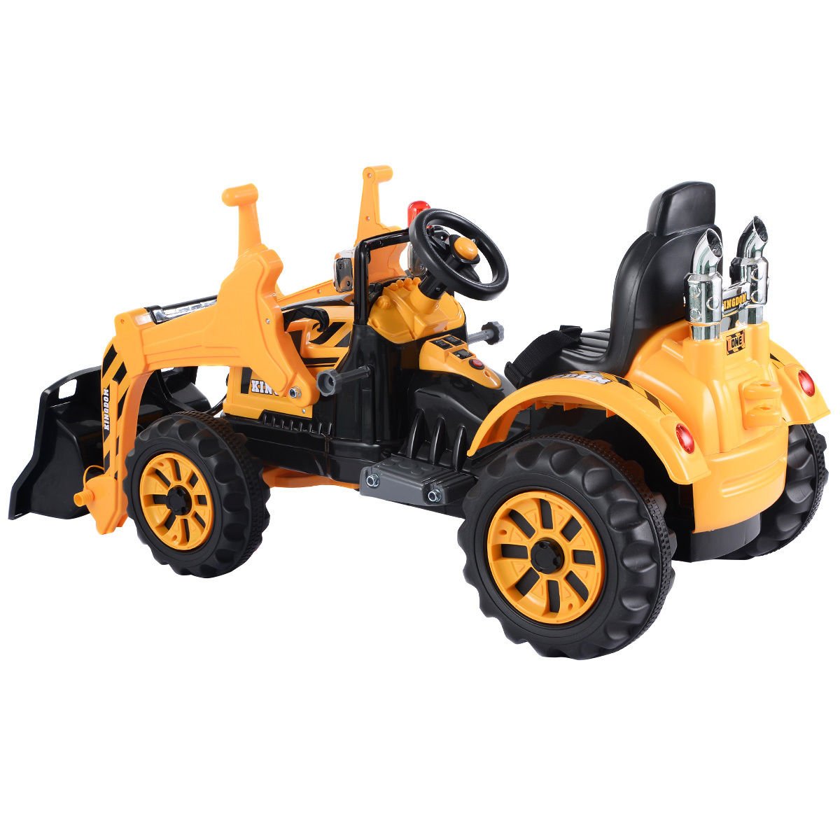12 V Battery Powered Kids Ride on Dumper Truck-Blue