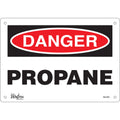 "Propane" Sign, 7" x 10", Plastic, English