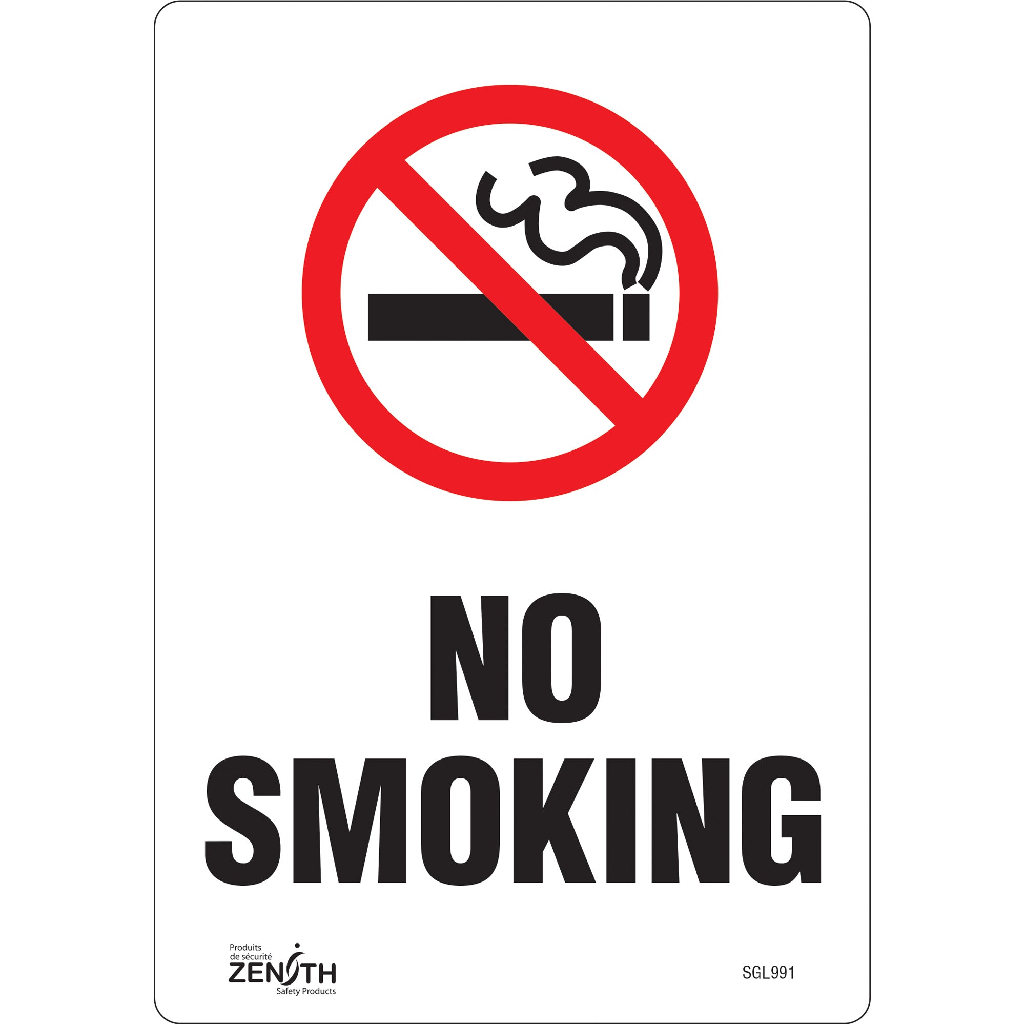 "No Smoking" Sign