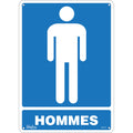 "Hommes" Sign