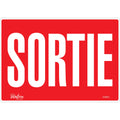 "Sortie" Sign