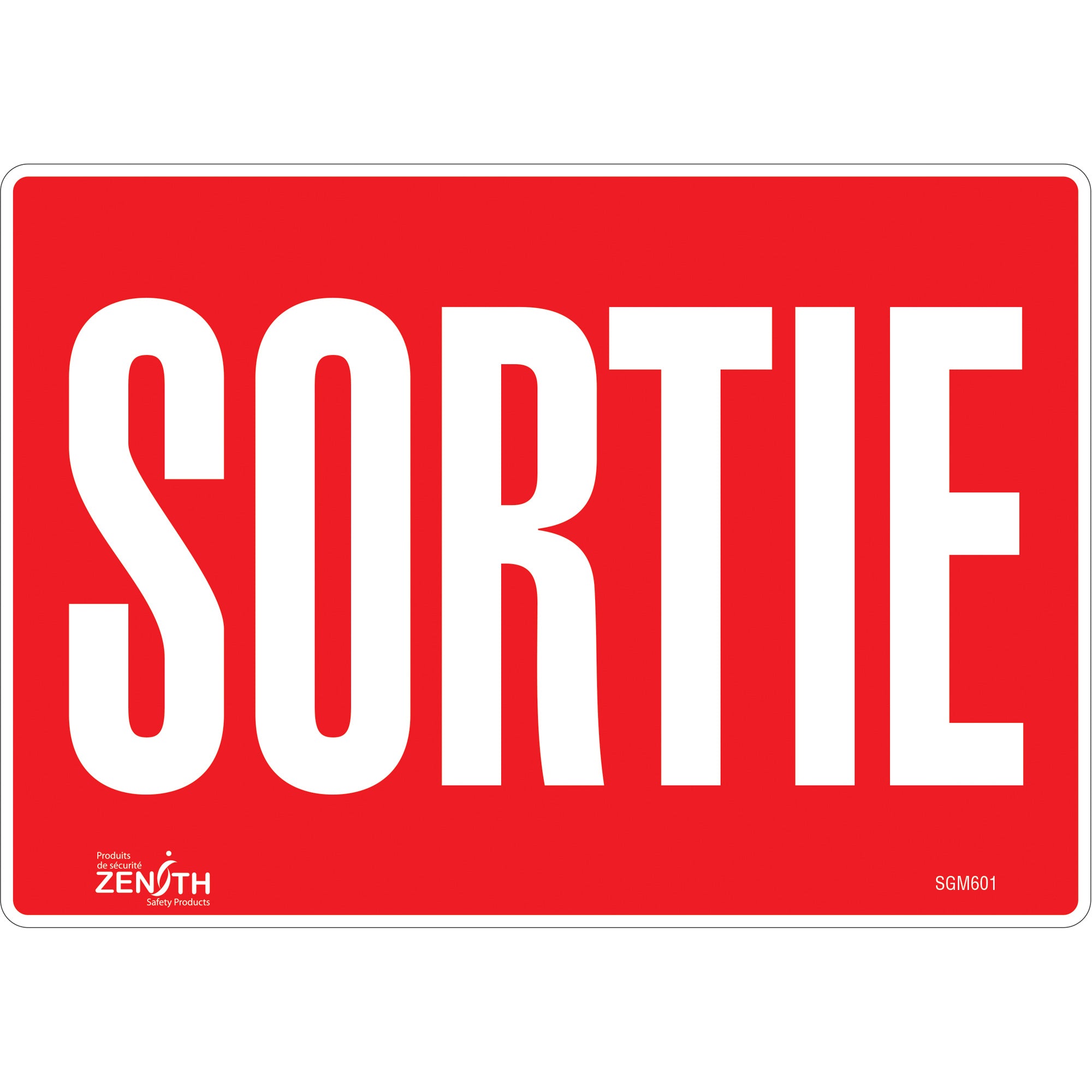 "Sortie" Sign